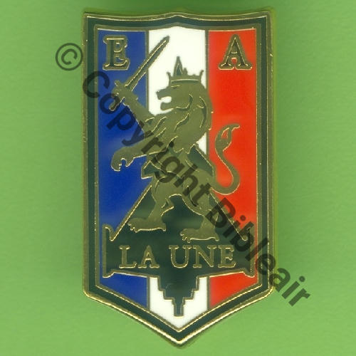 NH  ECOLE AIR PROMO EA.EMA 1e brigade  DUSEAUX Griffes et butees Dos irreg scintillant Src.Y.GENTY 10Eur(x7) 